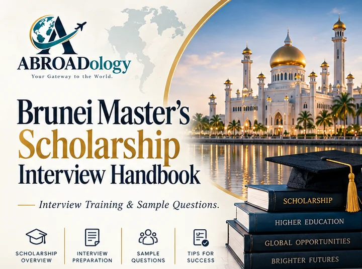 Brunei Master’s Scholarship Interview Handbook cover